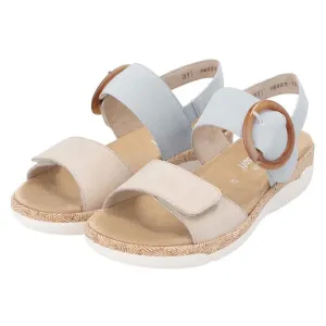 Remonte Jocelyn 53 Muschel/Blue Leather Sandal (Women's)