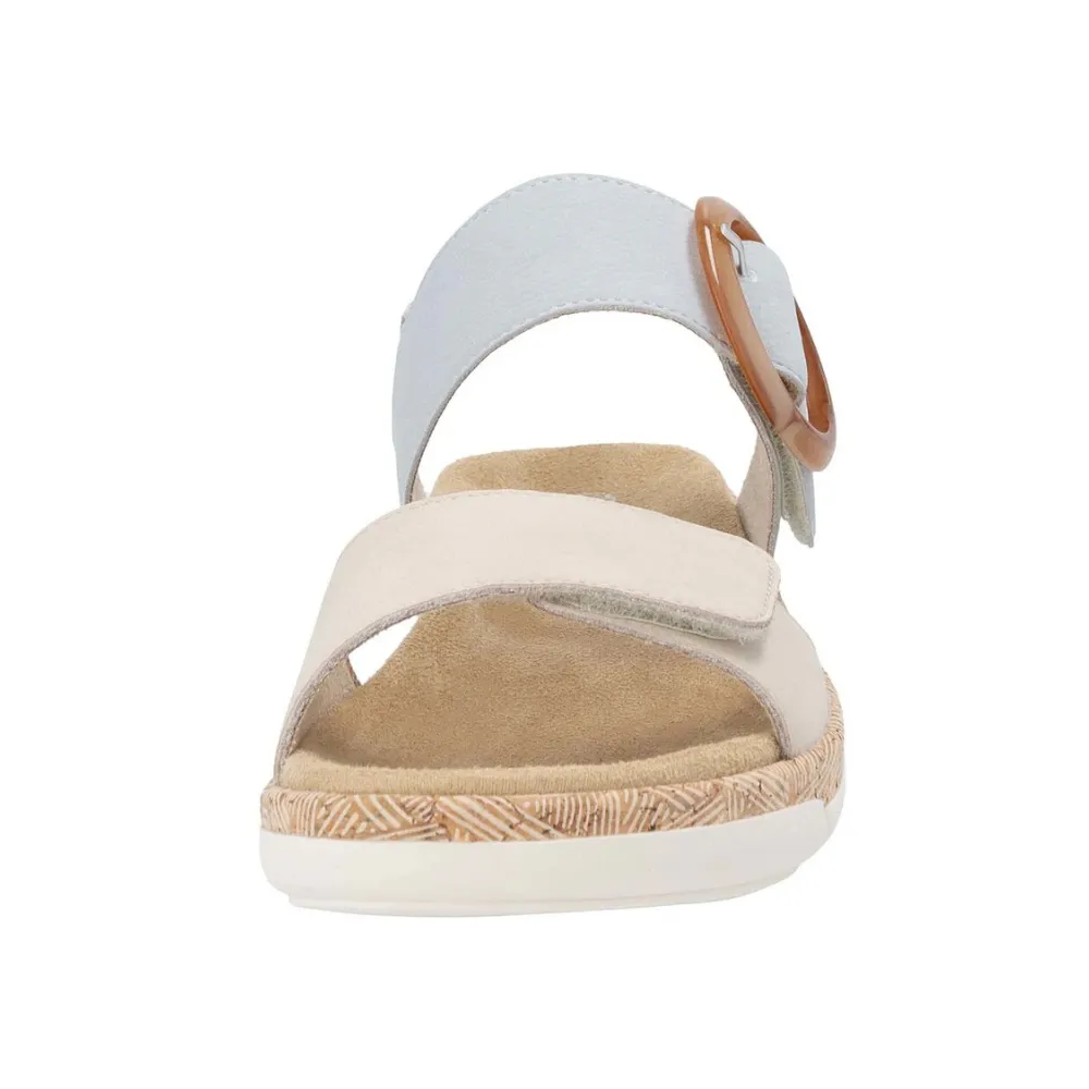 Remonte Jocelyn 53 Muschel/Blue Leather Sandal (Women's)