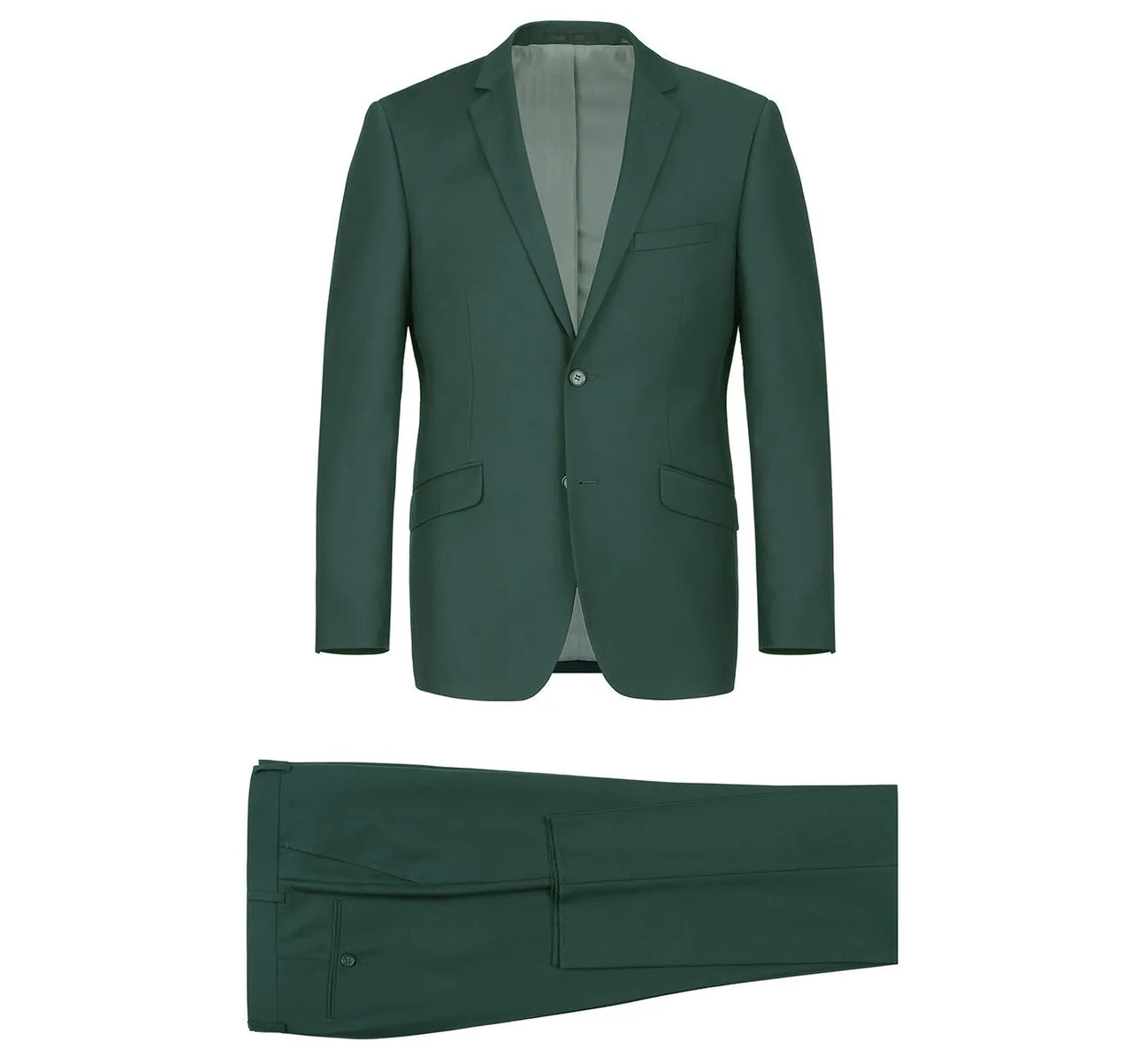 Renoir 201-9  2-Piece Single Breasted Notch Lapel Slim Fit Suit