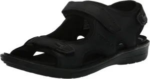 Revere Montana Men's Leather Sandals – Superior Comfort with Adjustable Fit and Orthotic-Friendly Design