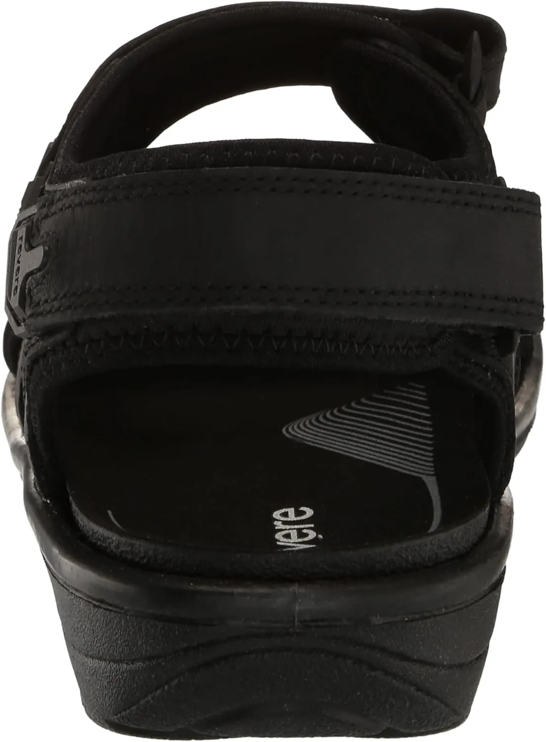 Revere Montana Men's Leather Sandals – Superior Comfort with Adjustable Fit and Orthotic-Friendly Design