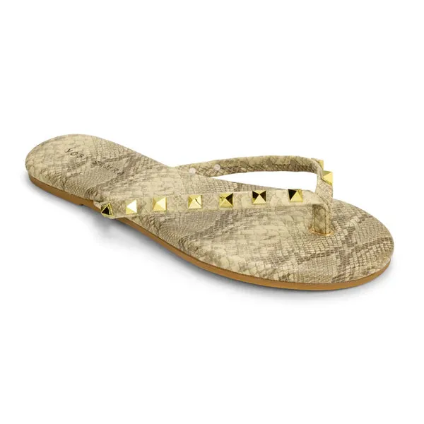 Rivington Stud Sandal - Snake
