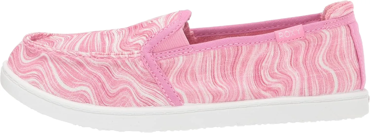 Roxy Girls Minnow Slip on Sneaker Shoe