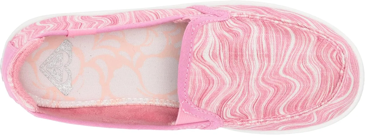 Roxy Girls Minnow Slip on Sneaker Shoe