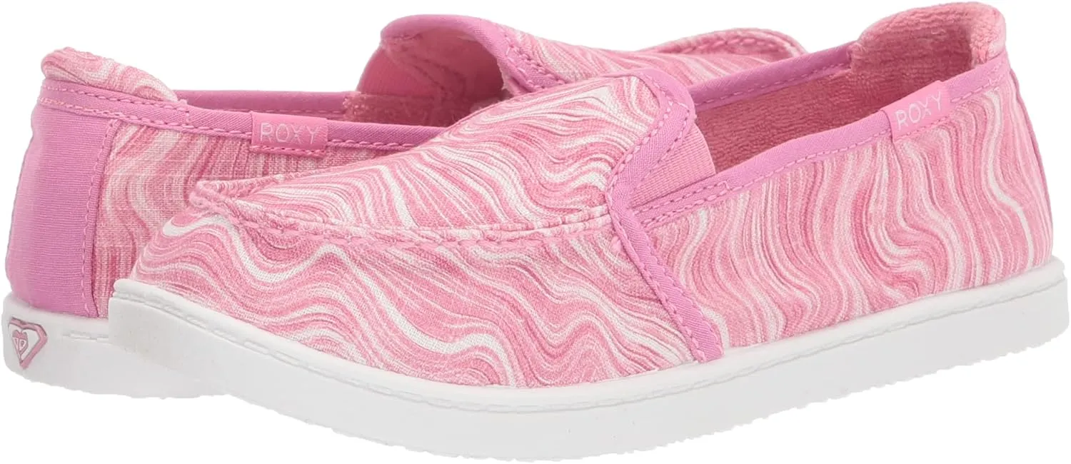 Roxy Girls Minnow Slip on Sneaker Shoe