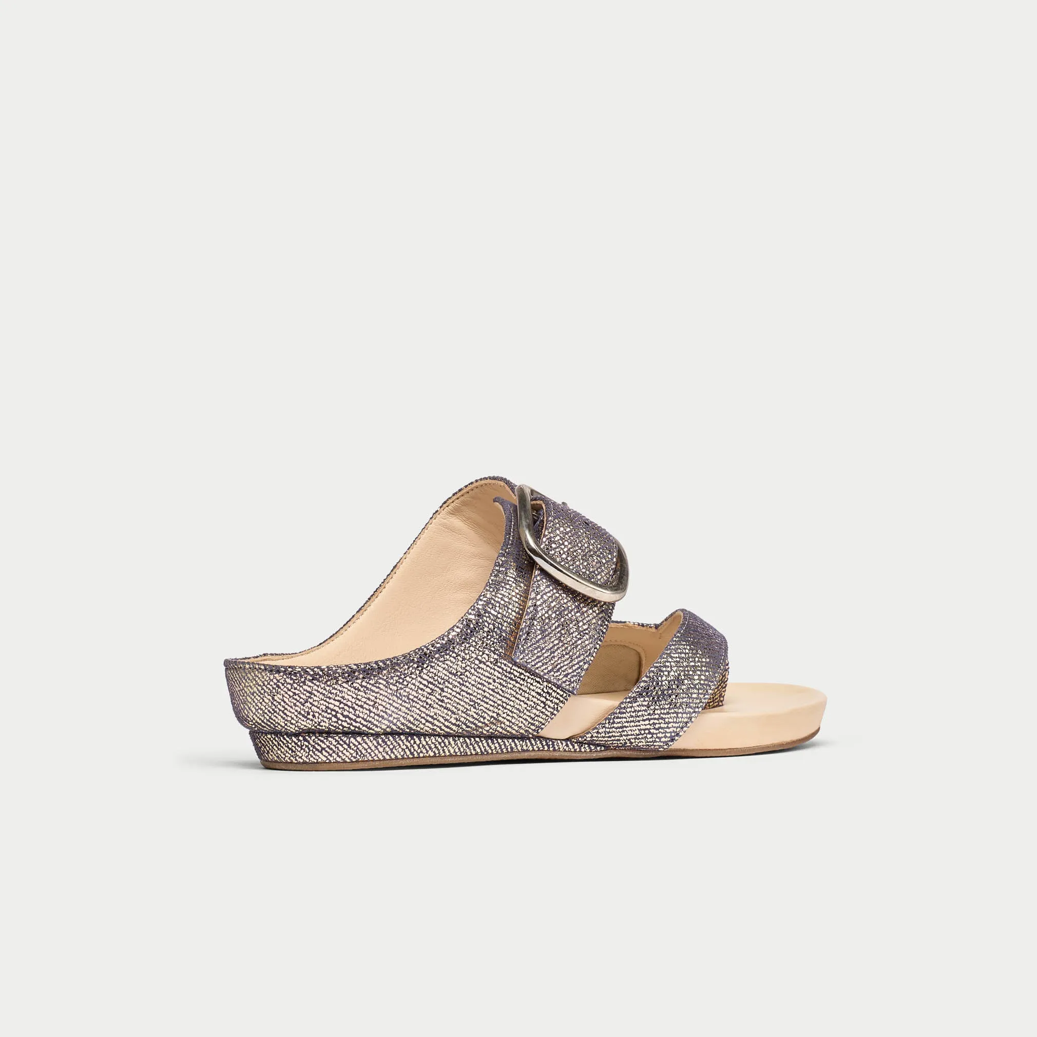 Ruby - Metallic denim