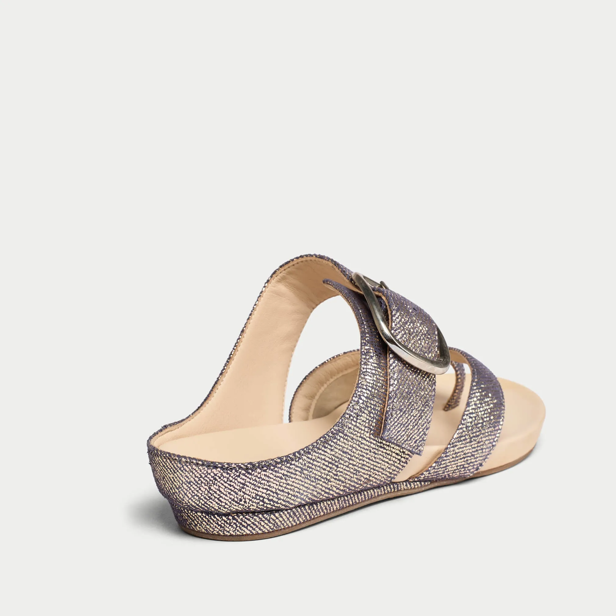 Ruby - Metallic denim