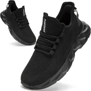 Running Womens Shoes Fashion Walking Sports Gym Tennis Breathable Slip on Ladies Non Slip Lightweight Jogging Sneakers