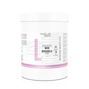 SALERM - Smoothing Hair Mask - Lisos Hair Lab - 1000 ml - Perfect Smoothing for Unruly Hair - With Hydrolyzed Keratin and Coconut Oil - Heat Protector for Hair - Eliminates Frizz