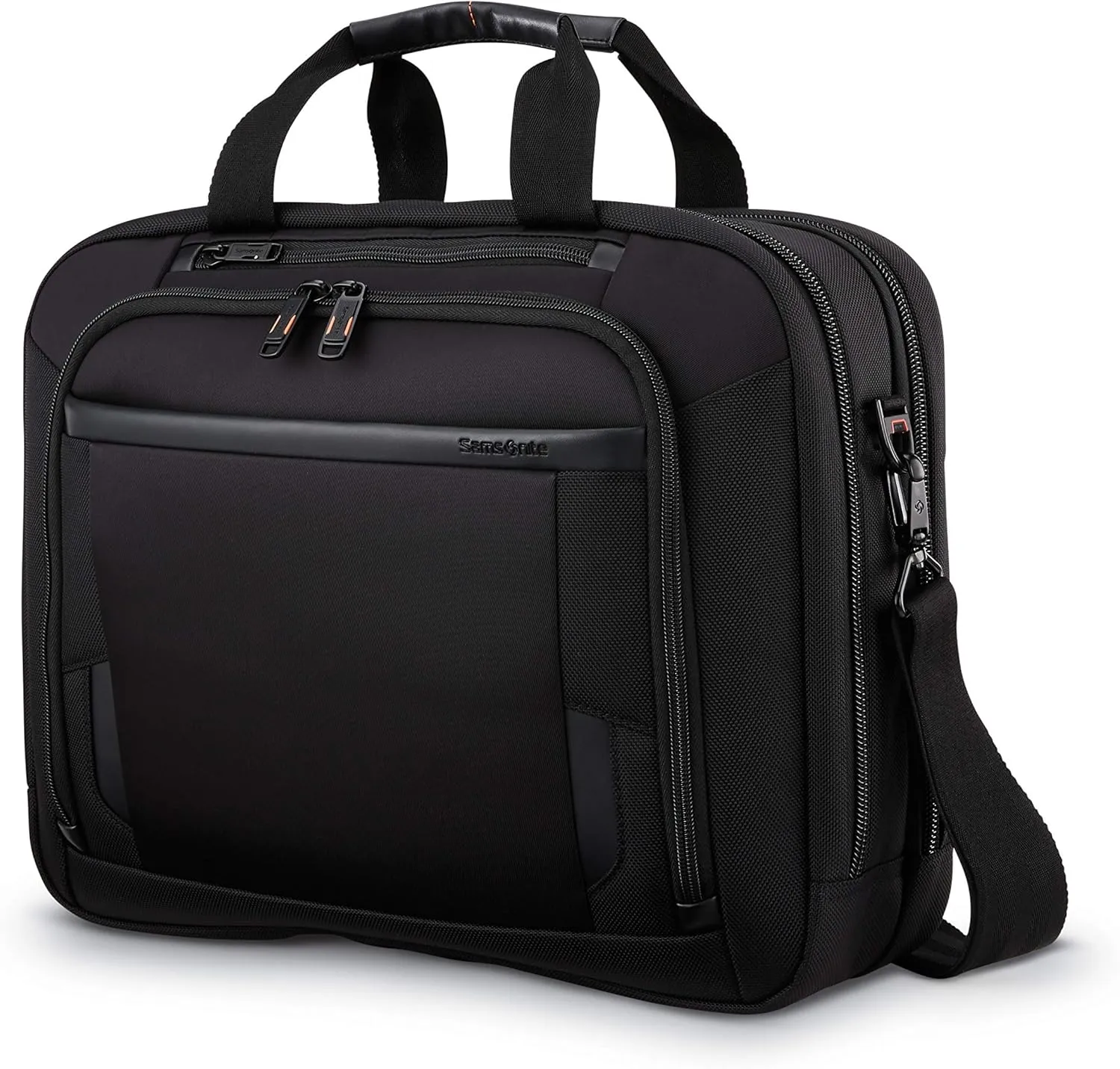 Samsonite Pro Double Compartment Briefcase, Black, One Size