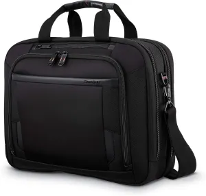 Samsonite Pro Double Compartment Briefcase, Black, One Size