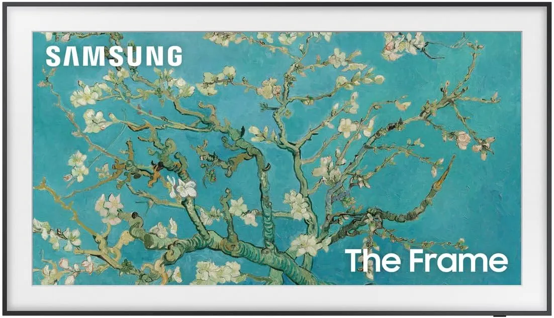 Samsung QN32LS03CBFXZA 32 Inch The Frame QLED Smart TV with Art Mode and 2 Year Amber Protection Plan (2023)