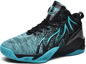 SANEARDE Men's Fashion Basketball Shoes Lightweight Breathable Non-Slip Tennis Sneakers Slip On Classic Sports Aldult