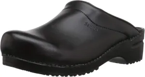 Sanita Sonja PU Professional Women's Clog - APMA-Approved, Open-Back PU-Coated Leather Slip On Shoes