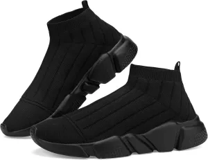 Santiro Mens Sneakers Gym Breathable Tennis Running Walking Slip On Shoes