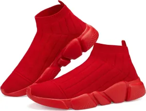Santiro Mens Sneakers Gym Breathable Tennis Running Walking Slip On Shoes