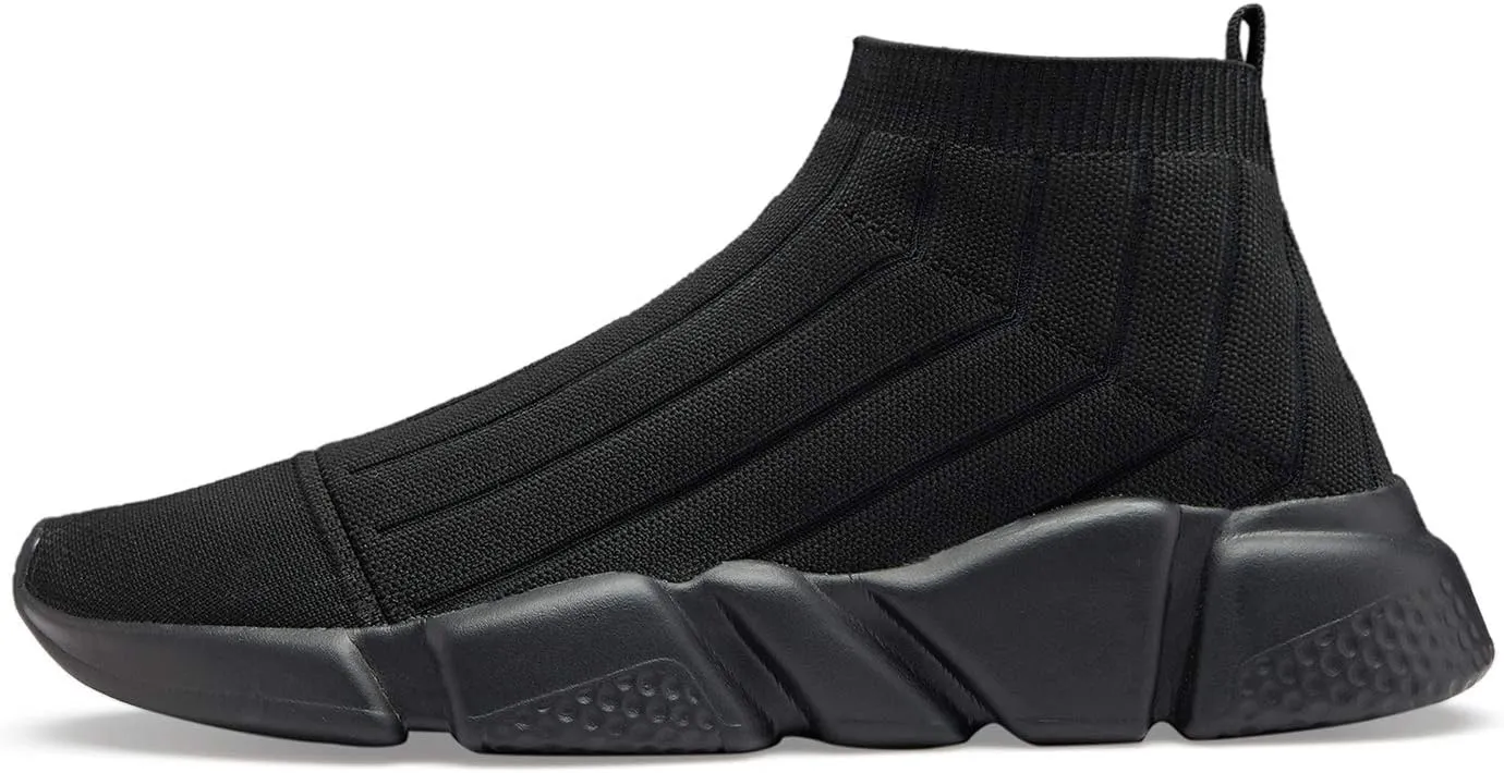 Santiro Mens Sneakers Gym Breathable Tennis Running Walking Slip On Shoes