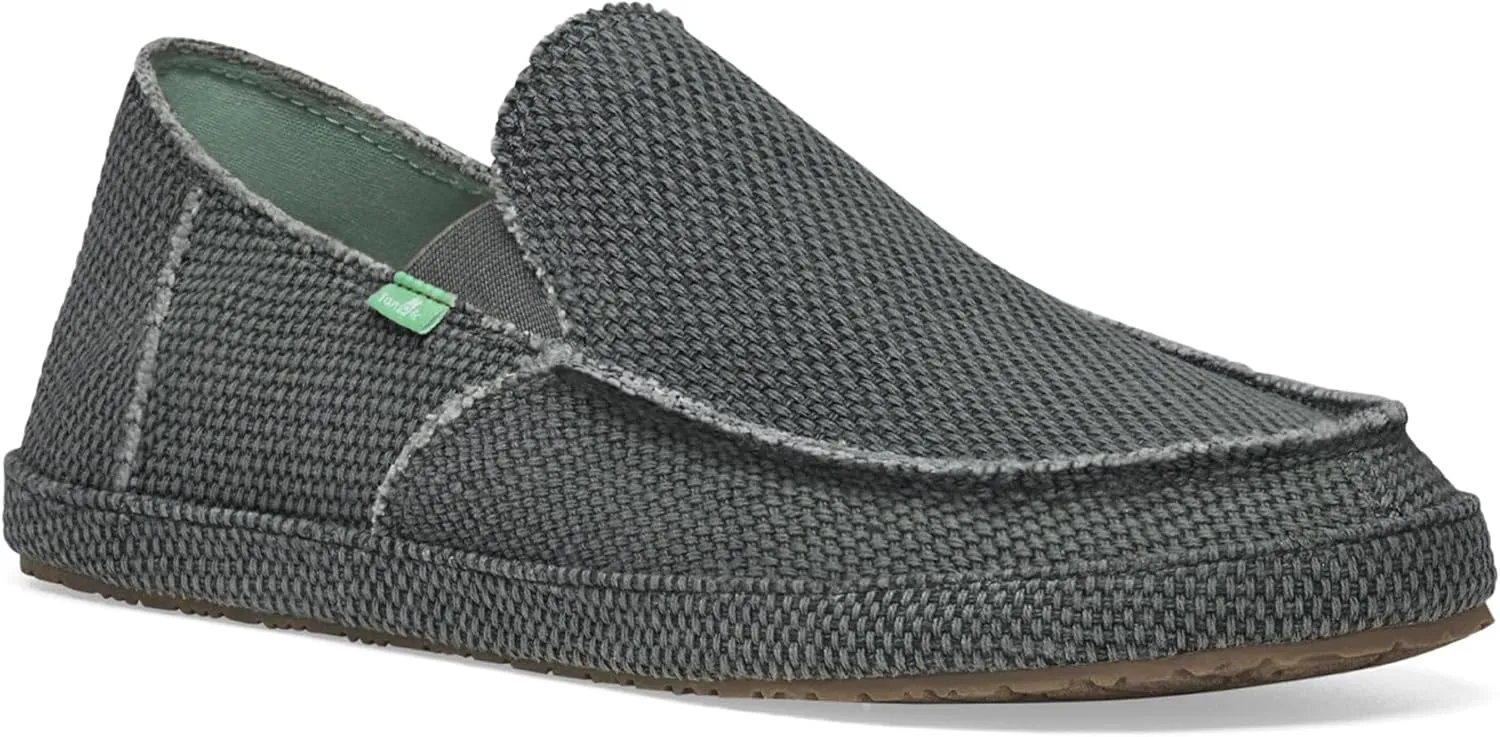 Sanuk Mens Rounder Loafer | Mens Shoes | Slip On Shoes for Men | Men's Slip-on Loafers | Comfort Footbed