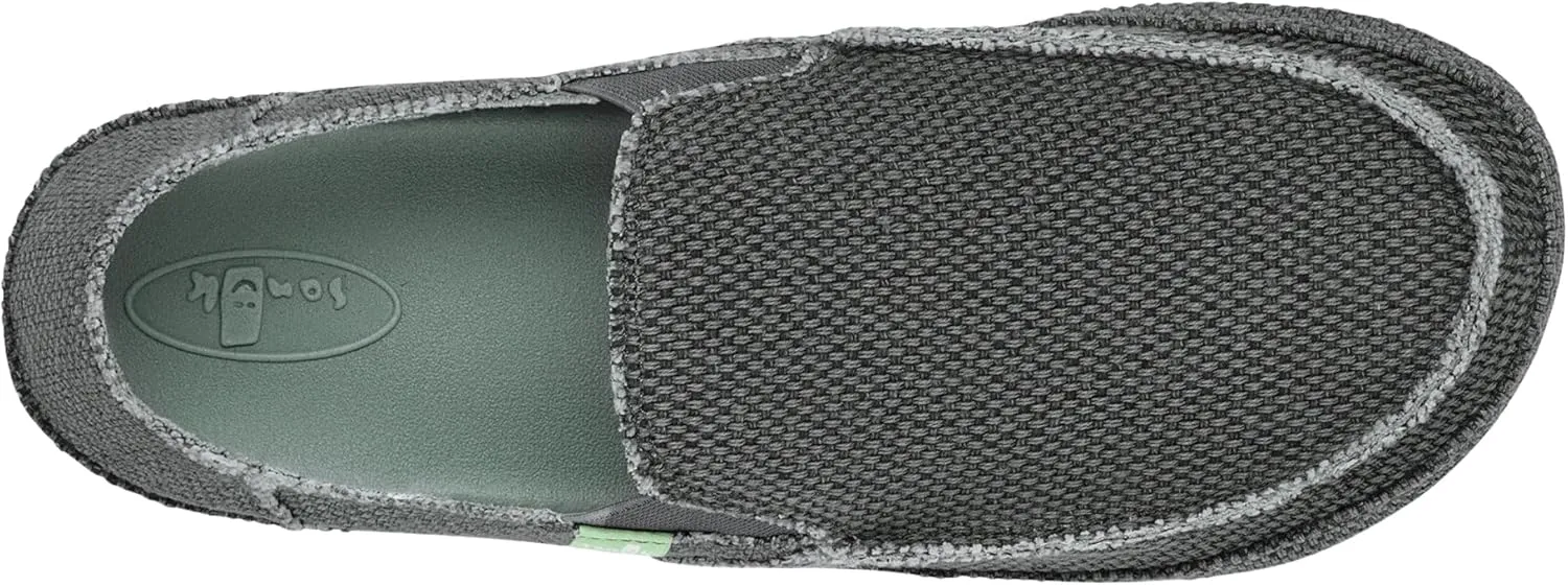 Sanuk Mens Rounder Loafer | Mens Shoes | Slip On Shoes for Men | Men's Slip-on Loafers | Comfort Footbed