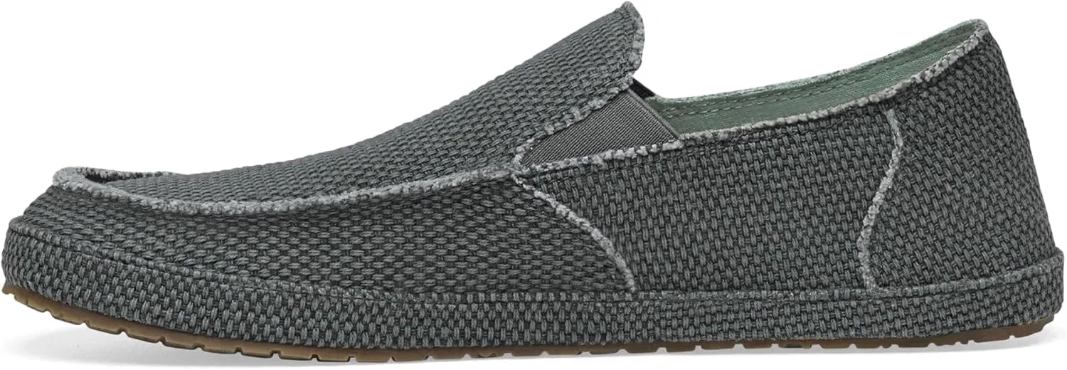 Sanuk Mens Rounder Loafer | Mens Shoes | Slip On Shoes for Men | Men's Slip-on Loafers | Comfort Footbed