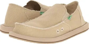 Sanuk Mens Sidewalk Surfer | Mens Shoes | Slip On Shoes for Men | Men's Slip-on Loafers | Memory Foam Footbed