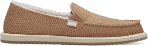 Sanuk Womens Donna Cord Chill Loafers | Womens Shoes | Slip On Shoes for Women | Women's Slip-on Loafers | Memory Foam Footbed