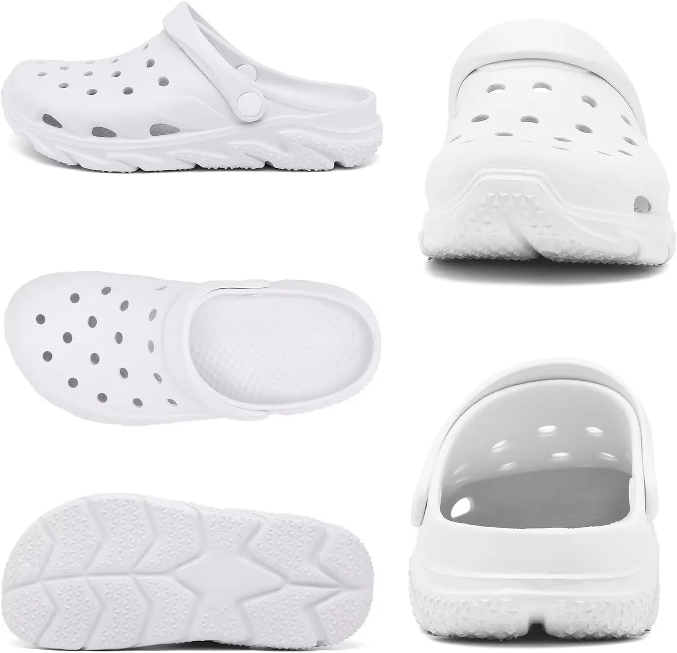 Scecocrs Women's Garden Clogs, Slip-on Comfort Sandals with Arch Support