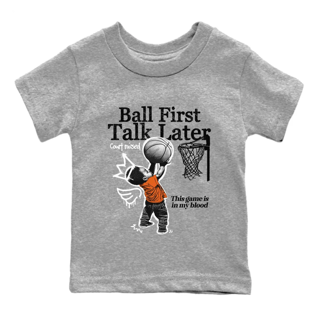 Shattered Tees First Talk Later Backboard SNRT Fully integrated Voice-controlled Sneaker 1 Kids Jordan Ball Air -