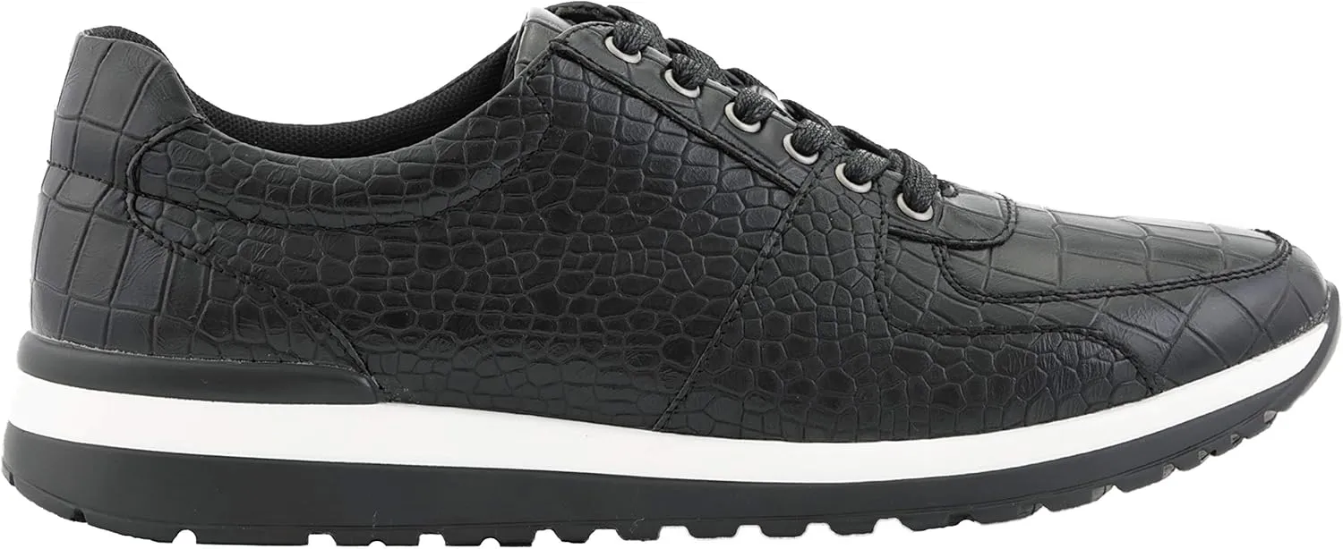 Sio Maverick and Ryder - Men's Sneakers, Low Top and High Top Sneaker Boots - Casual Crocodile Print Sneakers for Men, Stylish Fashion Sneakers for Men