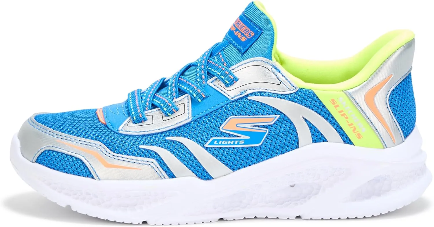 Skechers Boy's Meteor-Lights-Brisk Sneaker