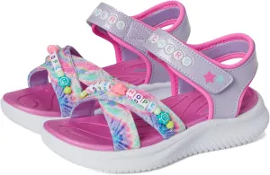Skechers Girl's Jumpsters Sandal-tie Dye BFFs