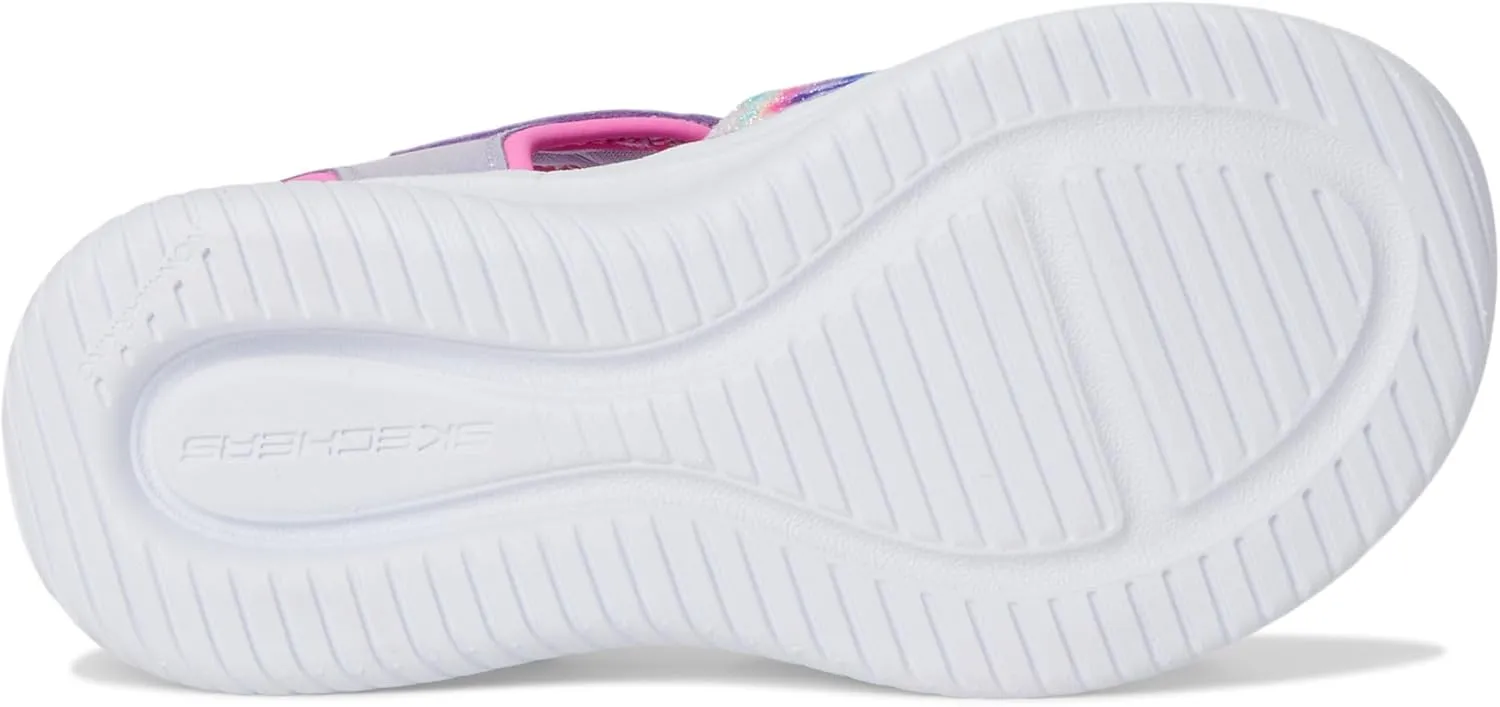 Skechers Girl's Jumpsters Sandal-tie Dye BFFs