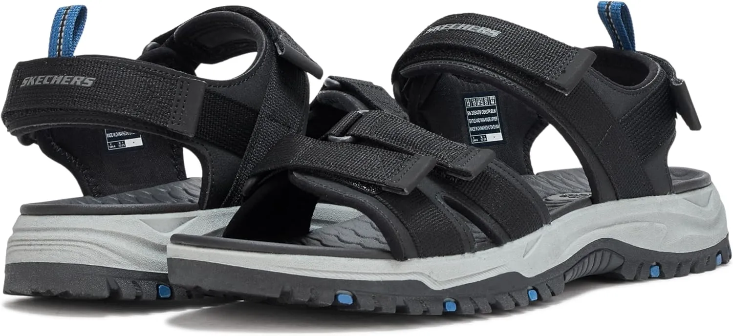 Skechers Men's Prewitt Four Strap Open Toe Sandal