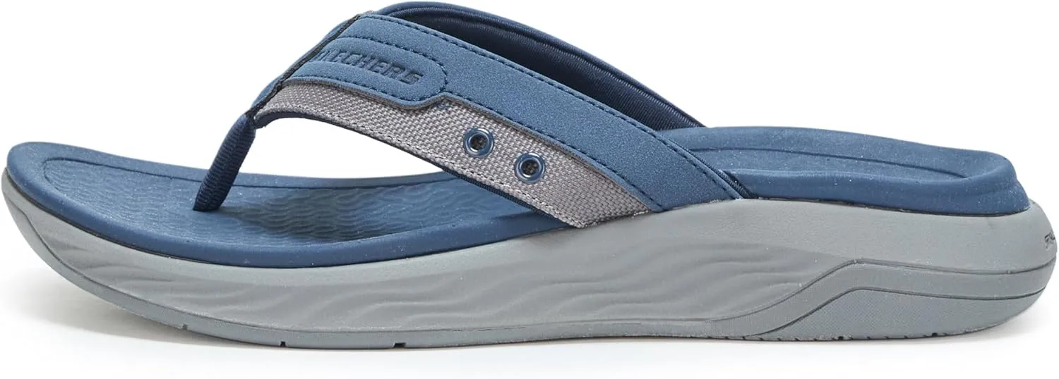 Skechers Men's Silva-Falco Thong Sandal