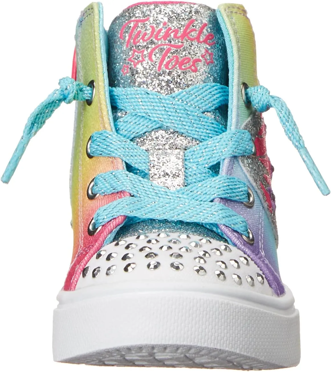 Skechers Unisex-Child Toes Twinkle Sparks-Wing Charm Sneaker