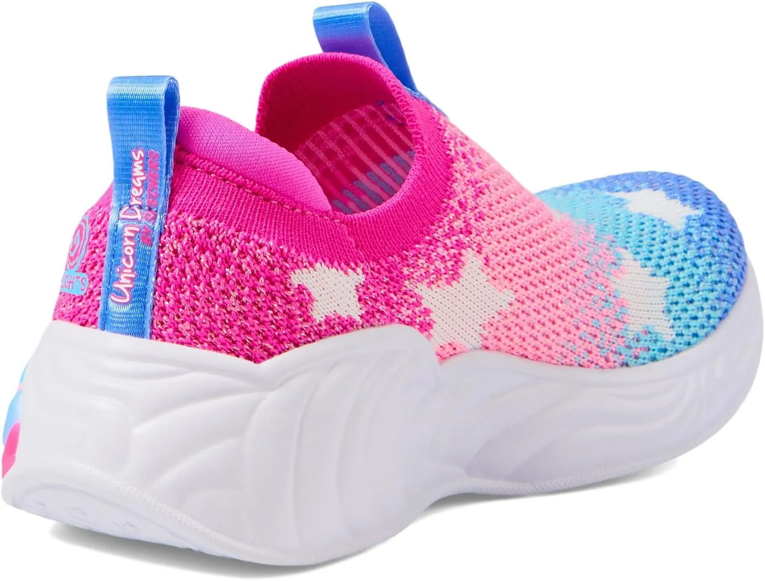 Skechers Unisex-Child Unicorn Dreams-Sherbert Sta Sneaker