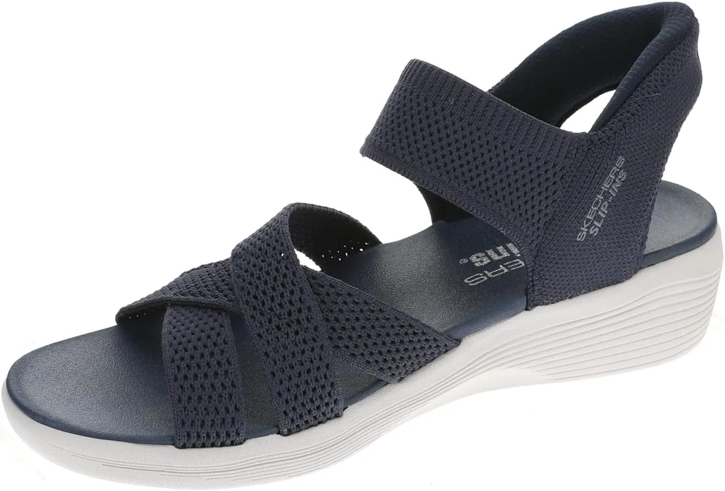 Skechers Women's Arya-Cooling Off Hands Free Slip-ins Wedge Sandal