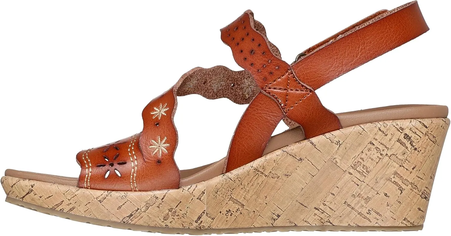 Skechers Women's Beverlee-Cherished Aura Wedge Sandal
