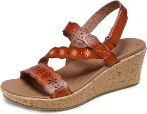 Skechers Women's Beverlee-Cherished Aura Wedge Sandal