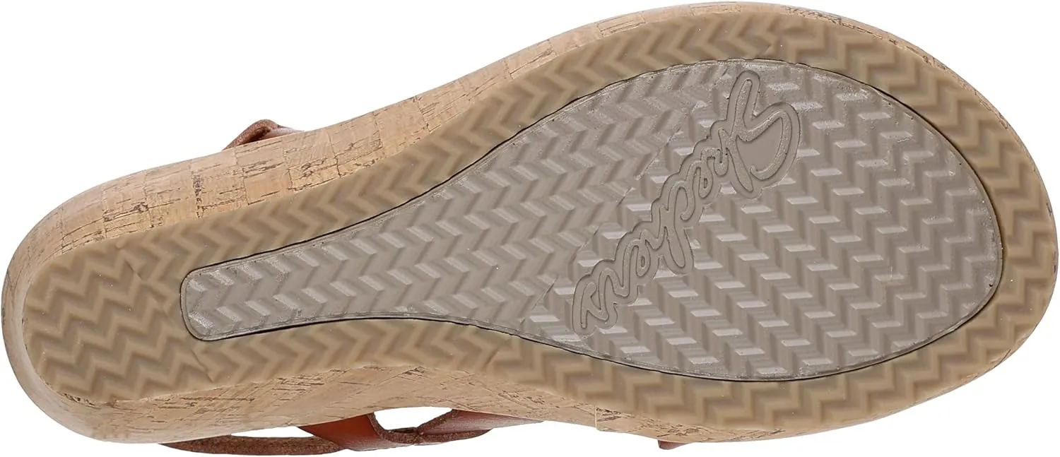 Skechers Women's Beverlee-Cherished Aura Wedge Sandal