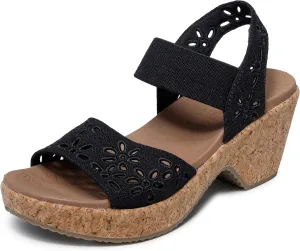 Skechers Women's Brystol-Beach Bliss Wedge Sandal