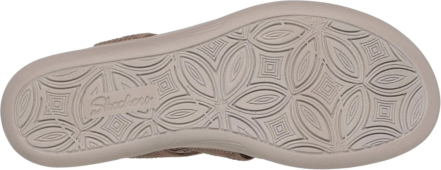 Skechers Women's Pier-lite-Memory Maker Wedge Sandal