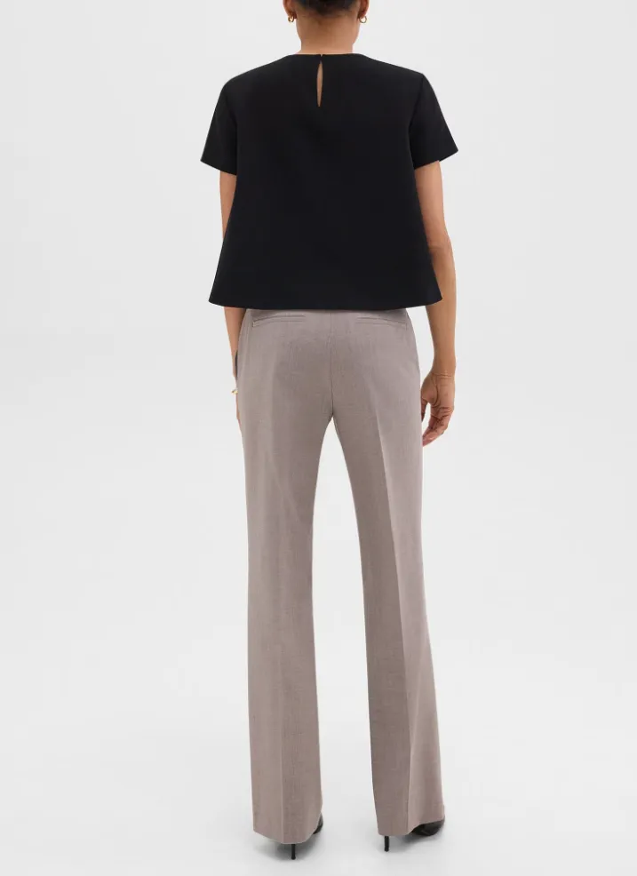 Slim Flat Front Trouser
