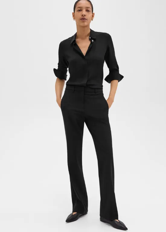 Slim Flat Front Trouser