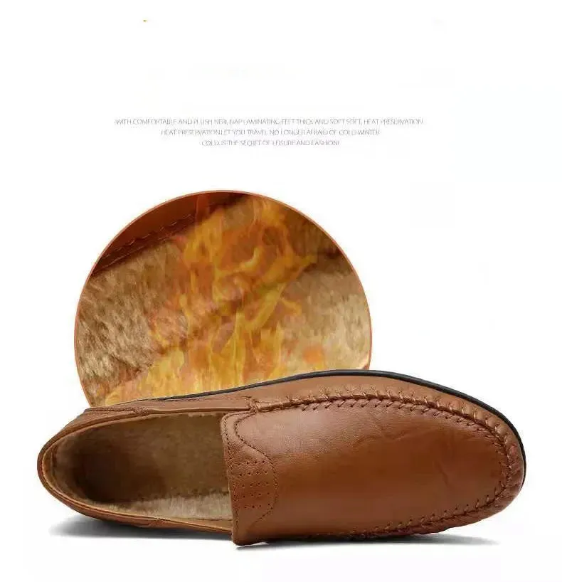 Slip Flats Soft on Men Moccasins Shoes Classic Business Casual Loafers Shoes Breathable Spring Leather Enormous discount Efficient delivery Hombre Leather Shoes