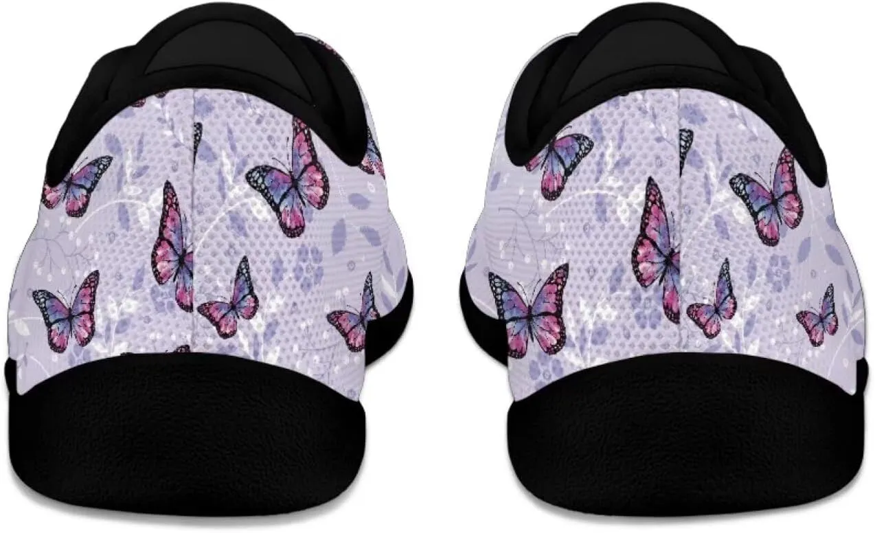 Slip On Shoes Wide Toe Box Zero Drop Fashion Sneakers Breathable Mesh Tennis Athletic Shoes for Women Men