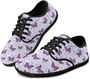 Slip On Shoes Wide Toe Box Zero Drop Fashion Sneakers Breathable Mesh Tennis Athletic Shoes for Women Men