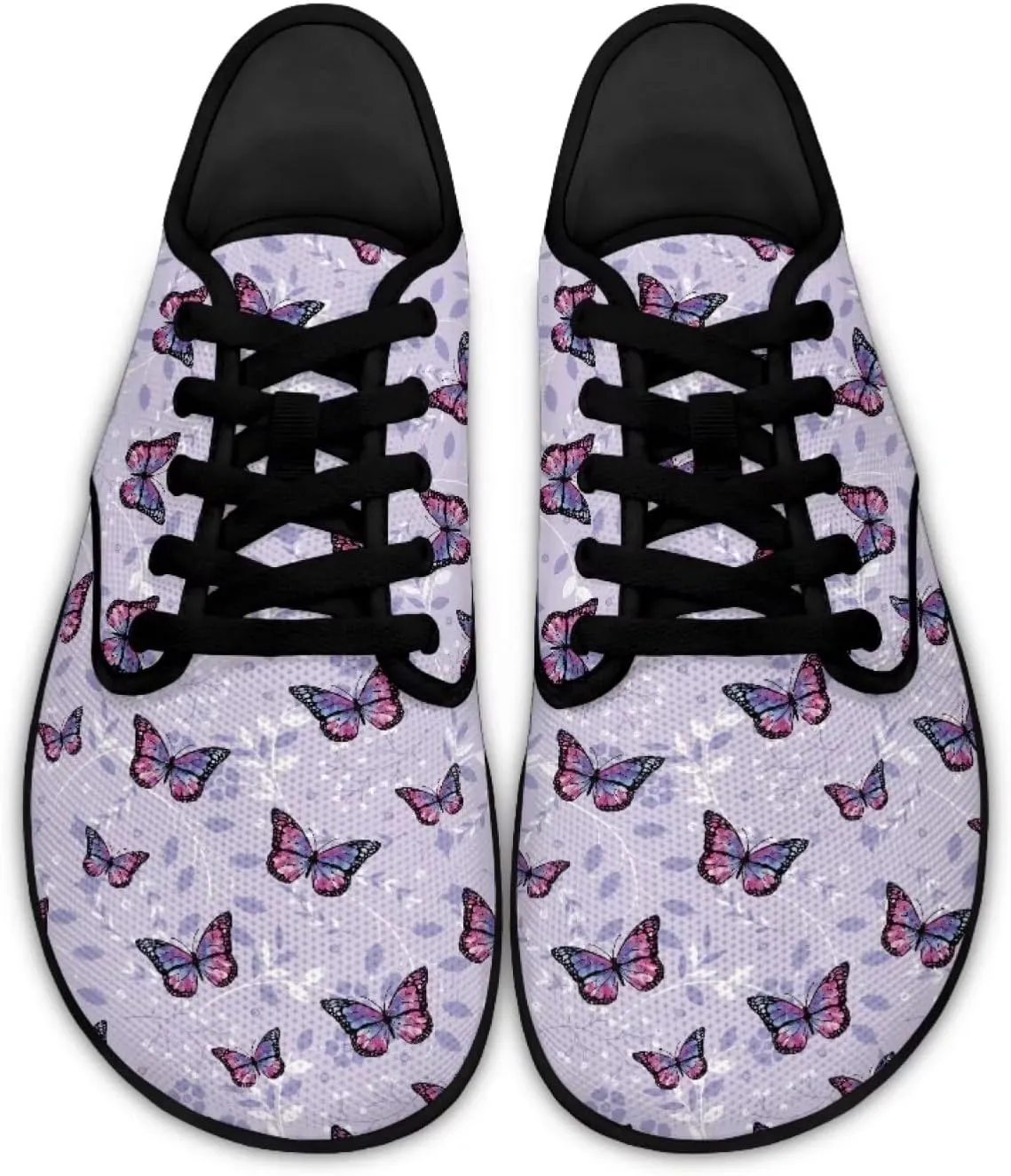 Slip On Shoes Wide Toe Box Zero Drop Fashion Sneakers Breathable Mesh Tennis Athletic Shoes for Women Men
