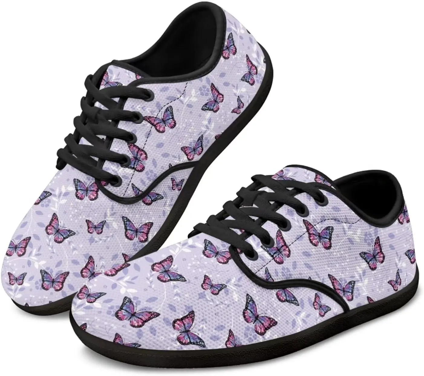 Slip On Shoes Wide Toe Box Zero Drop Fashion Sneakers Breathable Mesh Tennis Athletic Shoes for Women Men