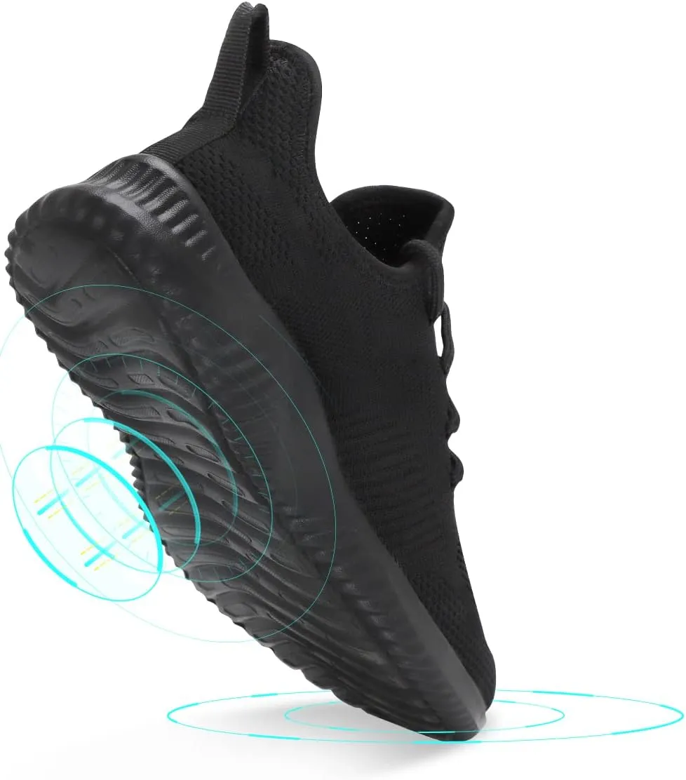 Slip On Sneakers for Women-Fashion Sneakers Walking Shoes Non Slip Lightweight Breathable Mesh Running Shoes Comfortable